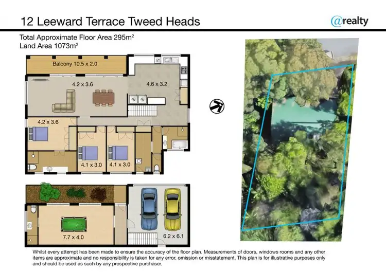 Floorplan of Homely house listing, 12 Leeward Terrace, Tweed Heads NSW 2485