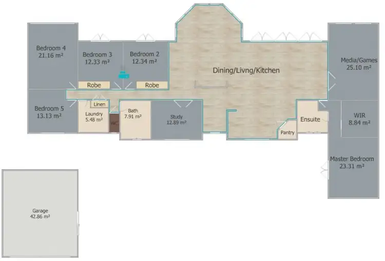 Floorplan of Homely house listing, 50 Oppermann Drive, Ormeau QLD 4208