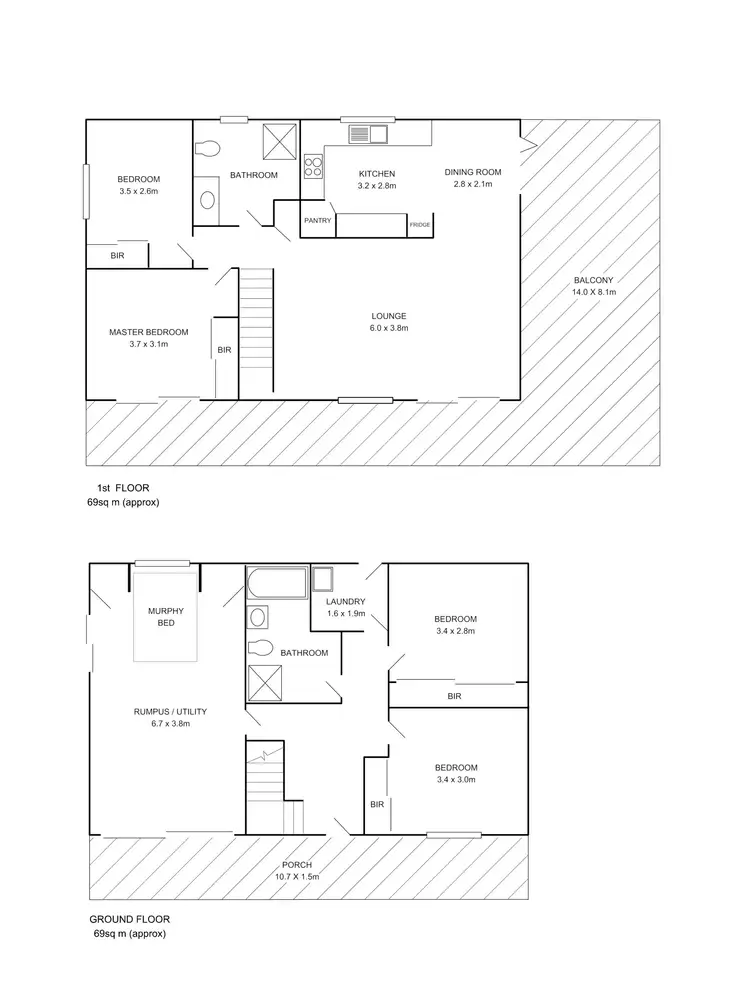 Floorplan of Homely house listing, 1 White Sands Place, Surf Beach NSW 2536
