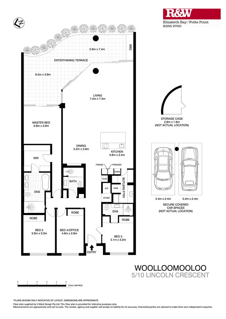 Floorplan of Homely apartment listing, 5/10 Lincoln Crescent, Woolloomooloo NSW 2011