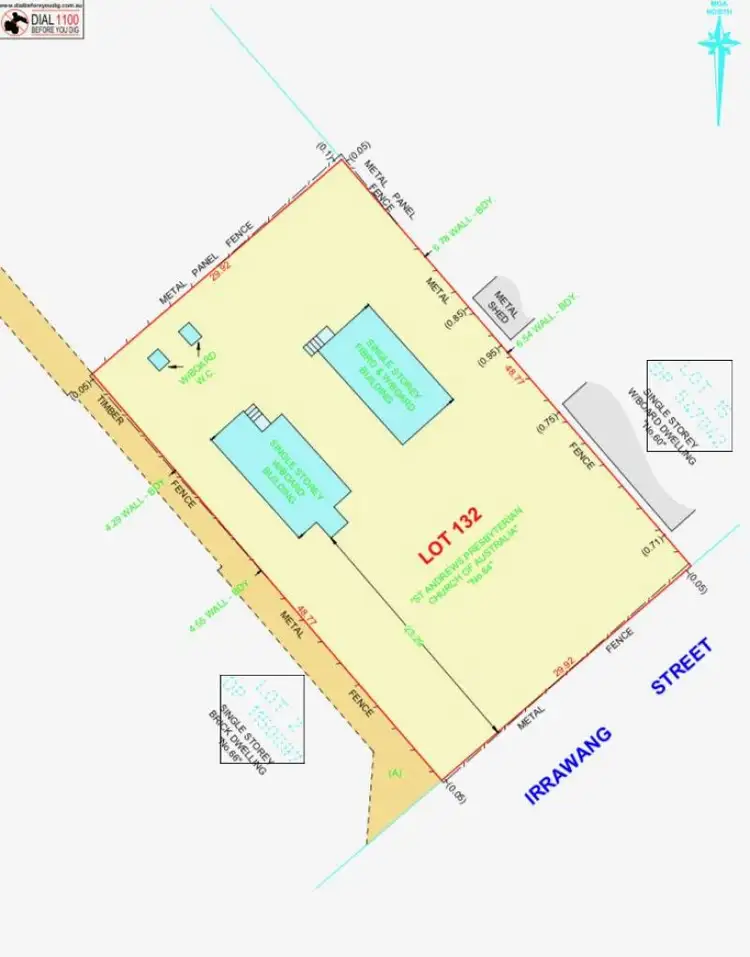 Floorplan of Homely land listing, 62-64 Irrawang Street, Raymond Terrace NSW 2324