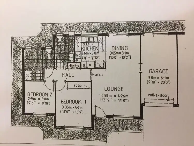 Floorplan of Homely retirement listing, 34/25 Sheoak Road, Belair SA 5052