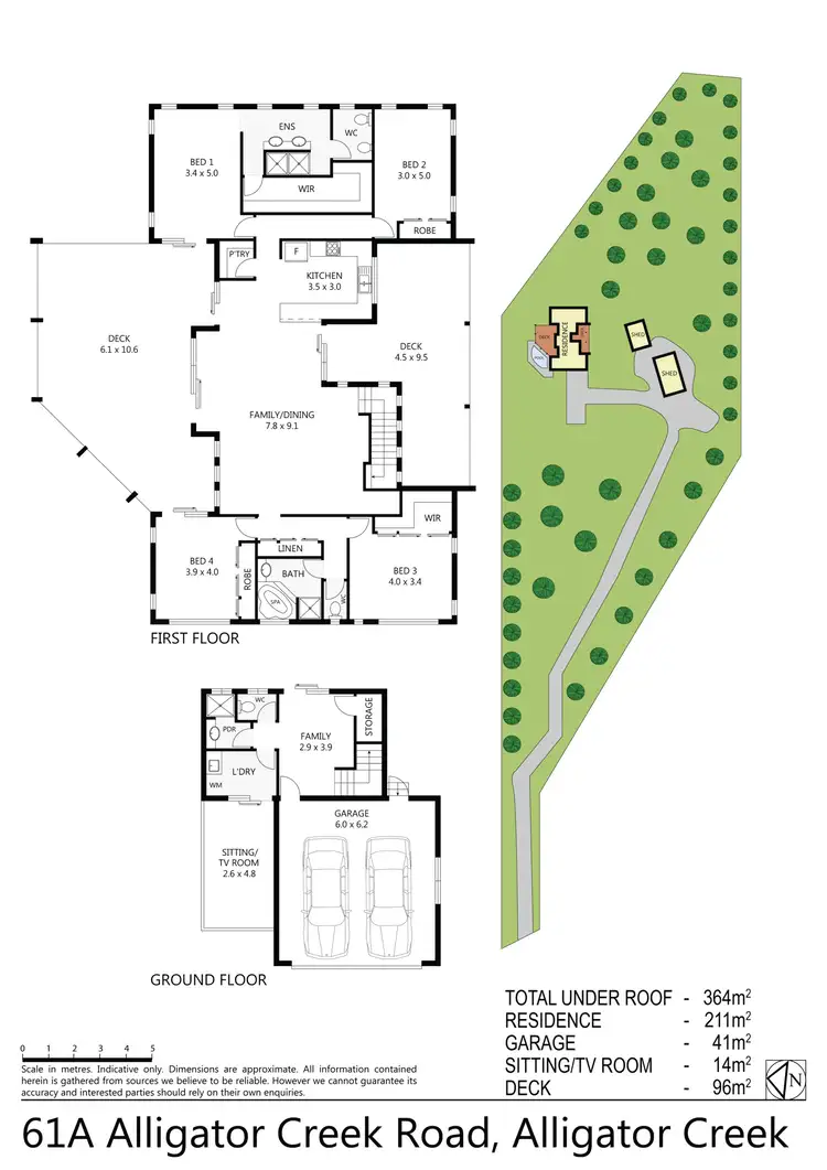 Floorplan of Homely house listing, 61A Alligator Creek Road, Alligator Creek QLD 4816