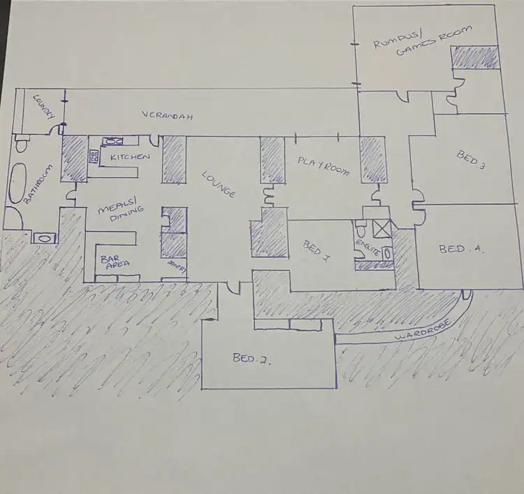 Floorplan of Homely house listing, Lot/51 Kami Road, Coober Pedy SA 5723