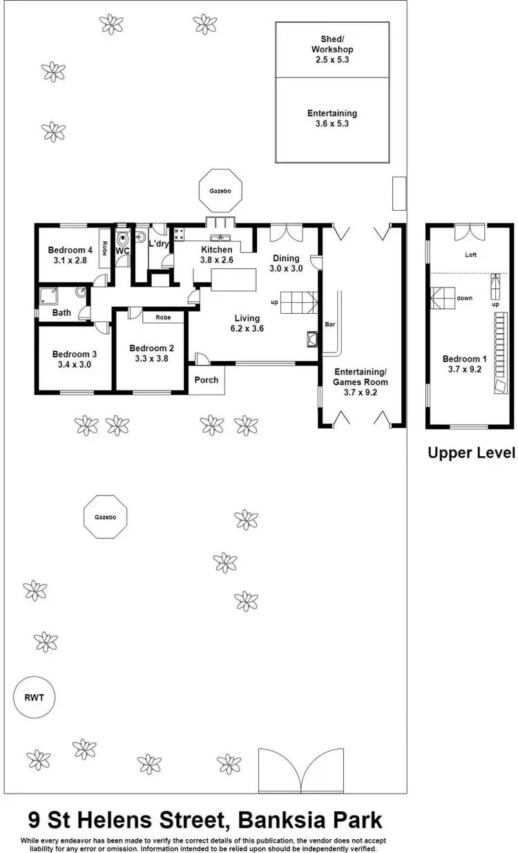Floorplan of Homely house listing, 9 St Helens Street, Banksia Park SA 5091