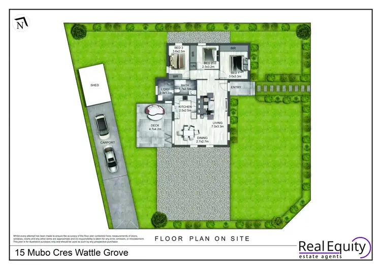 Floorplan of Homely house listing, 15 Mubo Crescent, Holsworthy NSW 2173