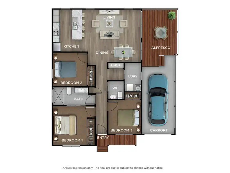 Floorplan of Homely retirement listing, 177A/140 Hollinsworth Road, Marsden Park NSW 2765