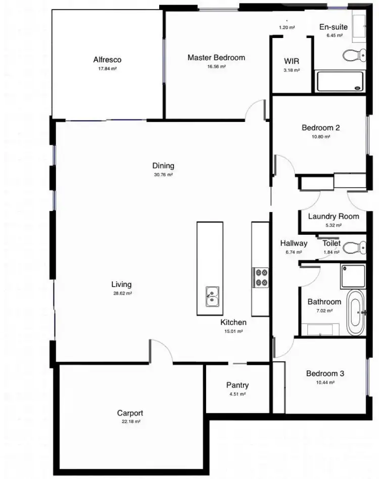 Floorplan of Homely house listing, 25a Jackson Street, Winchelsea VIC 3241