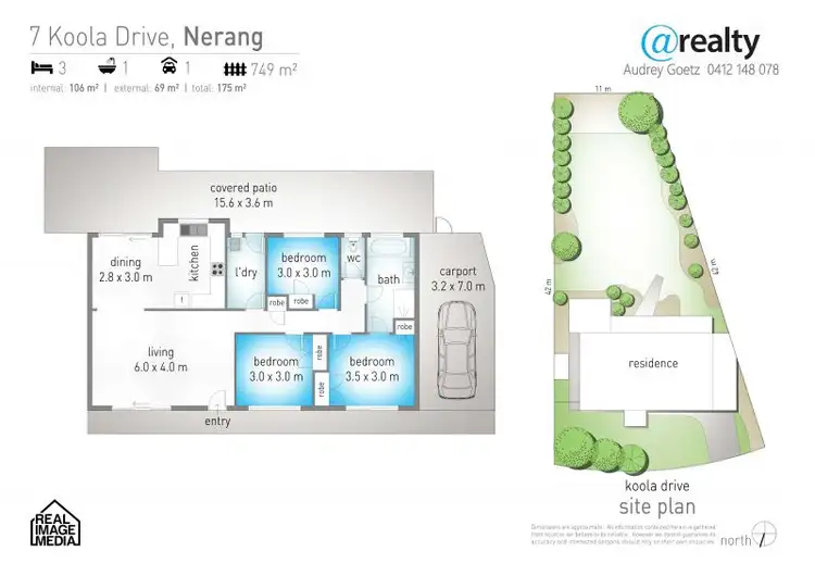 Floorplan of Homely house listing, 7 Koola Drive, Nerang QLD 4211