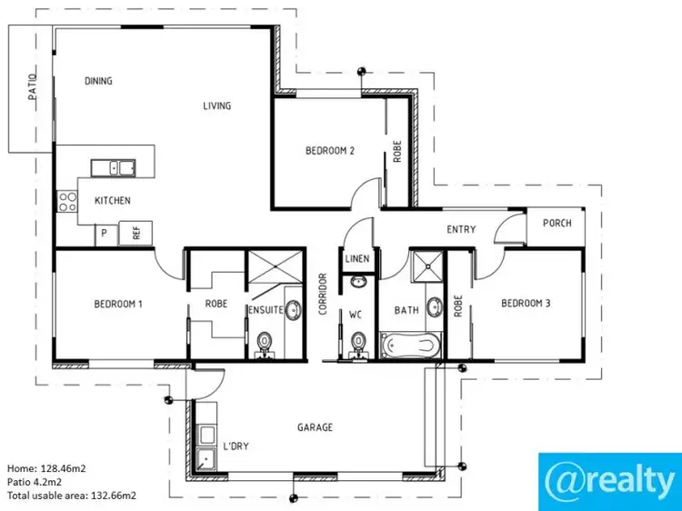 Floorplan of Homely house listing, 2/8 Dulcie Court, Oakdowns TAS 7019