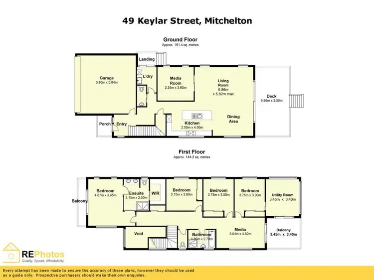Floorplan of Homely house listing, 49 Keylar Street, Mitchelton QLD 4053