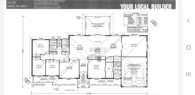 Floorplan of Homely house listing, 34 Craigie Drive, Roelands WA 6226