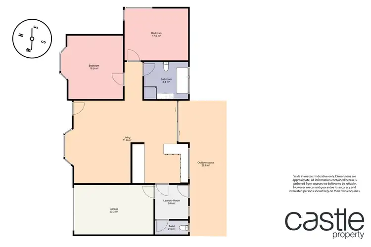Floorplan of Homely villa listing, 6/5-7 Barellan St, Lambton NSW 2299
