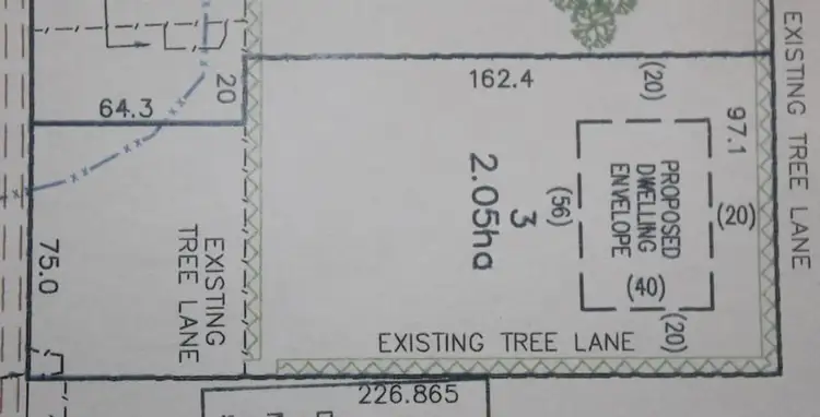 Floorplan of Homely land listing, 44 Strachan Road, Spring Hill NSW 2800