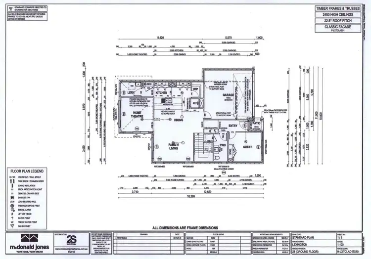 Floorplan of Homely land listing, 15 Twine Street, Marsden Park NSW 2765