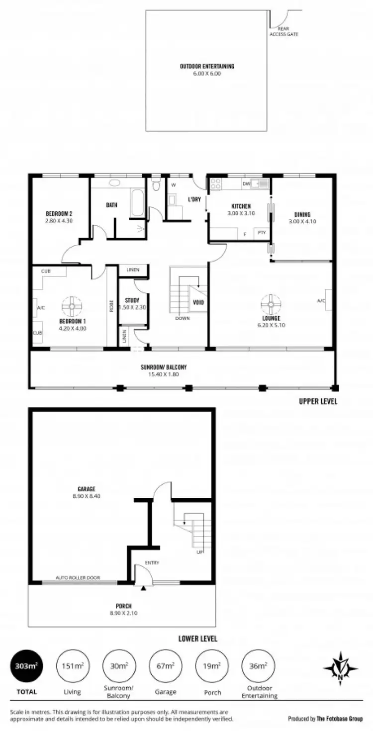 Floorplan of Homely house listing, 2 Dudley Crescent, Marino SA 5049