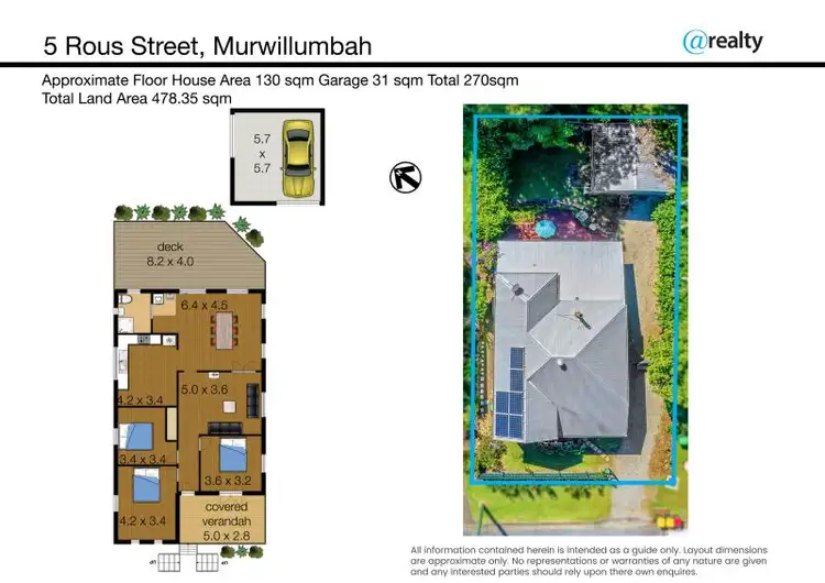 Floorplan of Homely house listing, 5 Rous Street, Murwillumbah NSW 2484