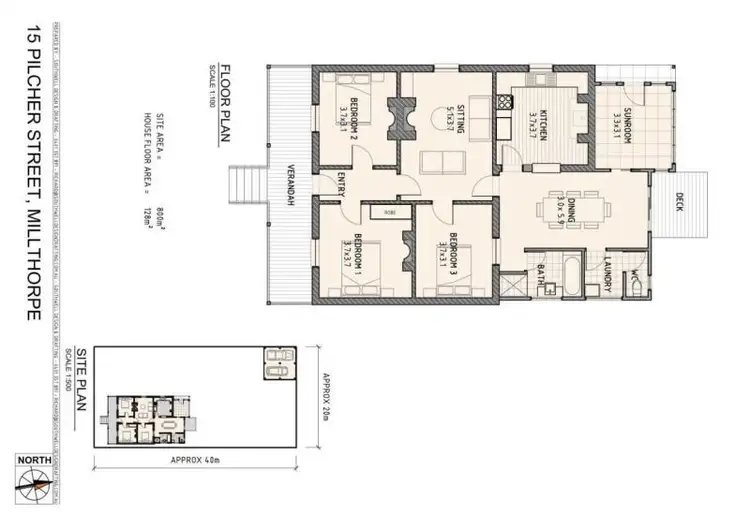 Floorplan of Homely house listing, 15 Pilcher St, Millthorpe NSW 2798
