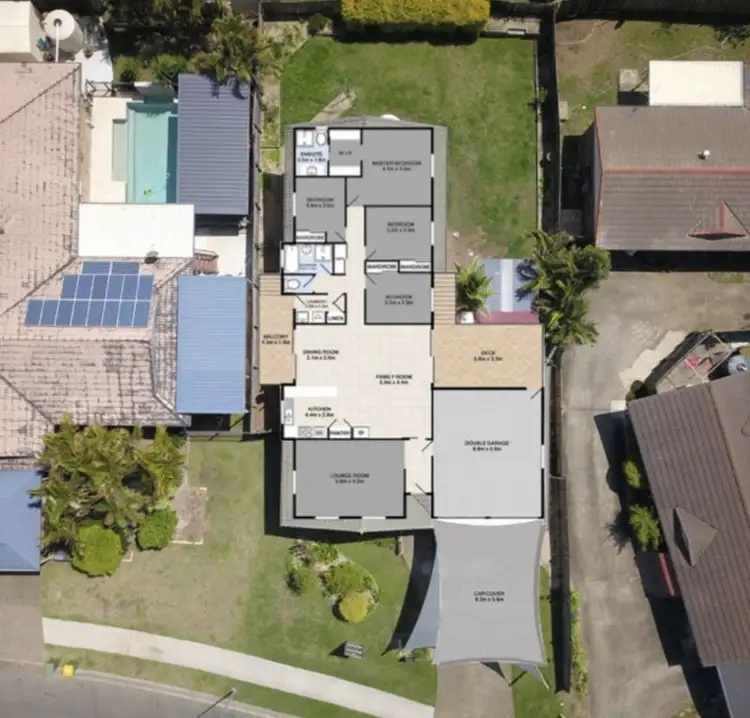 Floorplan of Homely house listing, 33 Kingston Drive, Flinders View QLD 4305