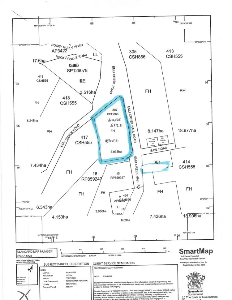 Floorplan of Homely rural property listing, 442 Emu Creek Road, Crows Nest QLD 4355