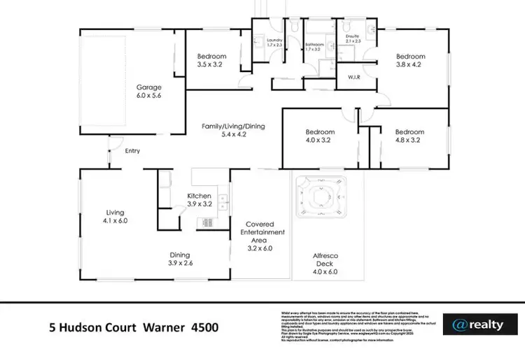 Floorplan of Homely house listing, 5 Hudson Court, Warner QLD 4500