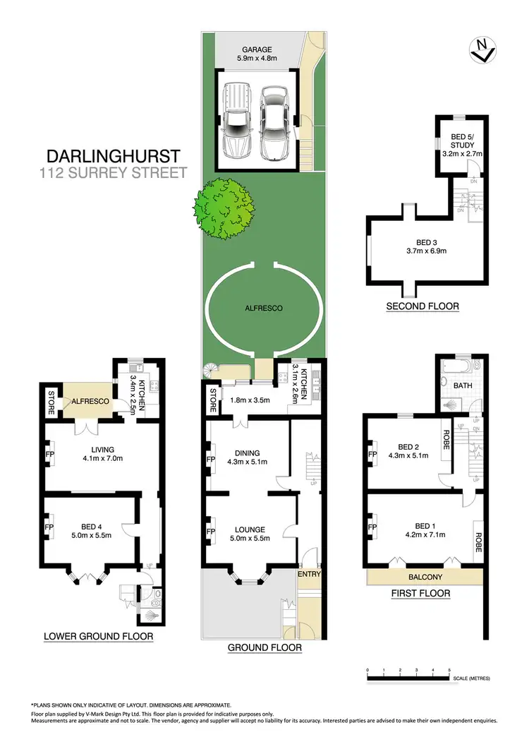 Floorplan of Homely terrace listing, 112 Surrey Street, Darlinghurst NSW 2010