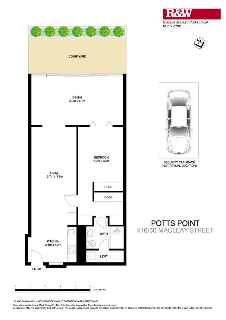 Floorplan of Homely apartment listing, 416/50 Macleay Street, Potts Point NSW 2011