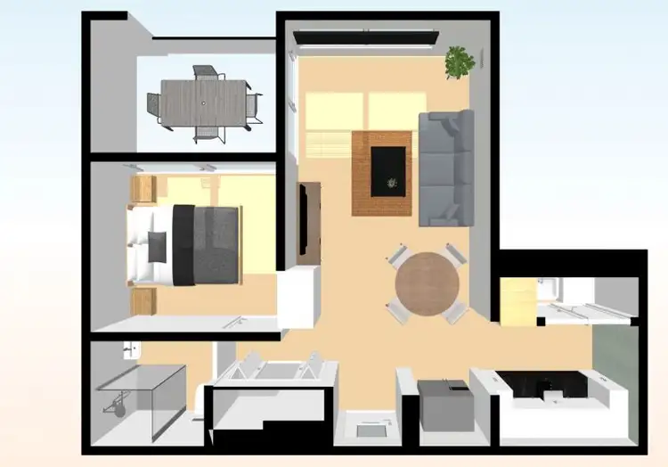 Floorplan of Homely apartment listing, 811/172 Ross Street, Forest Lodge NSW 2037