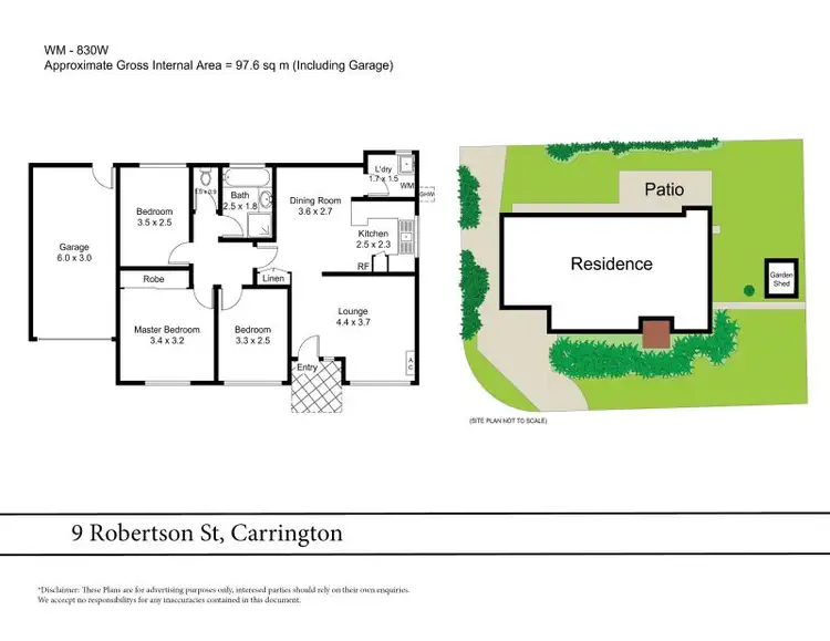 Floorplan of Homely house listing, 9 Robertson Street, Carrington NSW 2294