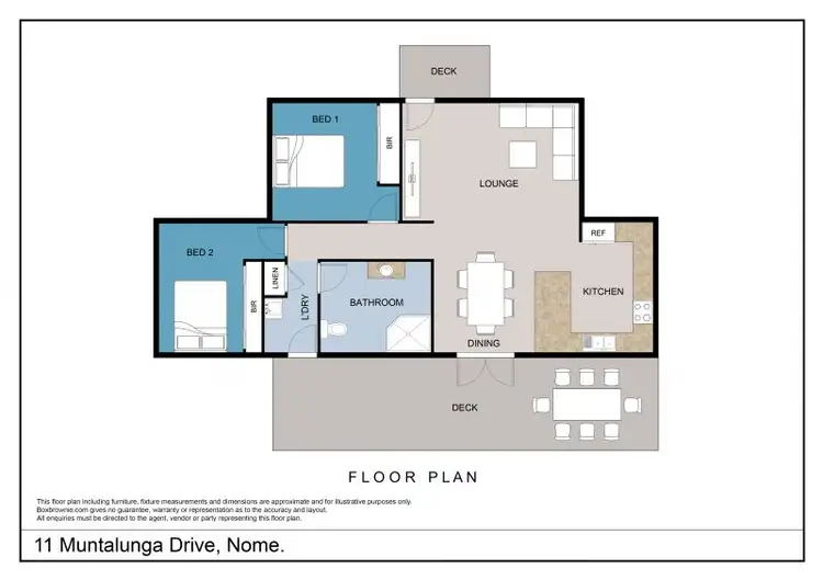Floorplan of Homely rural property listing, 11 Muntalunga Drive, Nome QLD 4816