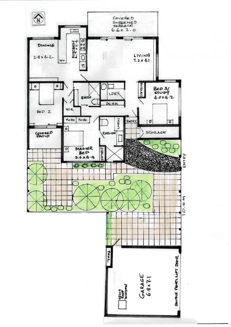 Floorplan of Homely apartment listing, 29/5 Island Drive, Tweed Heads NSW 2485