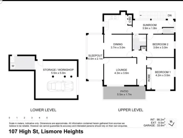 Floorplan of Homely house listing, 107 High Street, Lismore NSW 2480