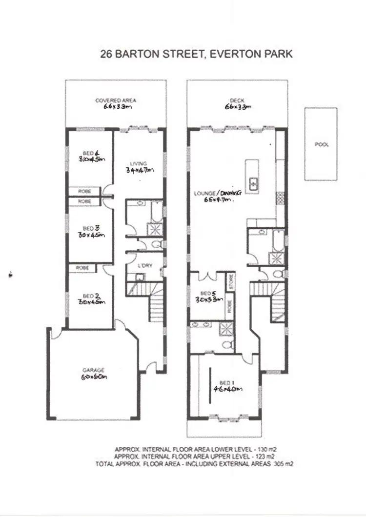 Floorplan of Homely house listing, 26 Barton Street, Everton Park QLD 4053