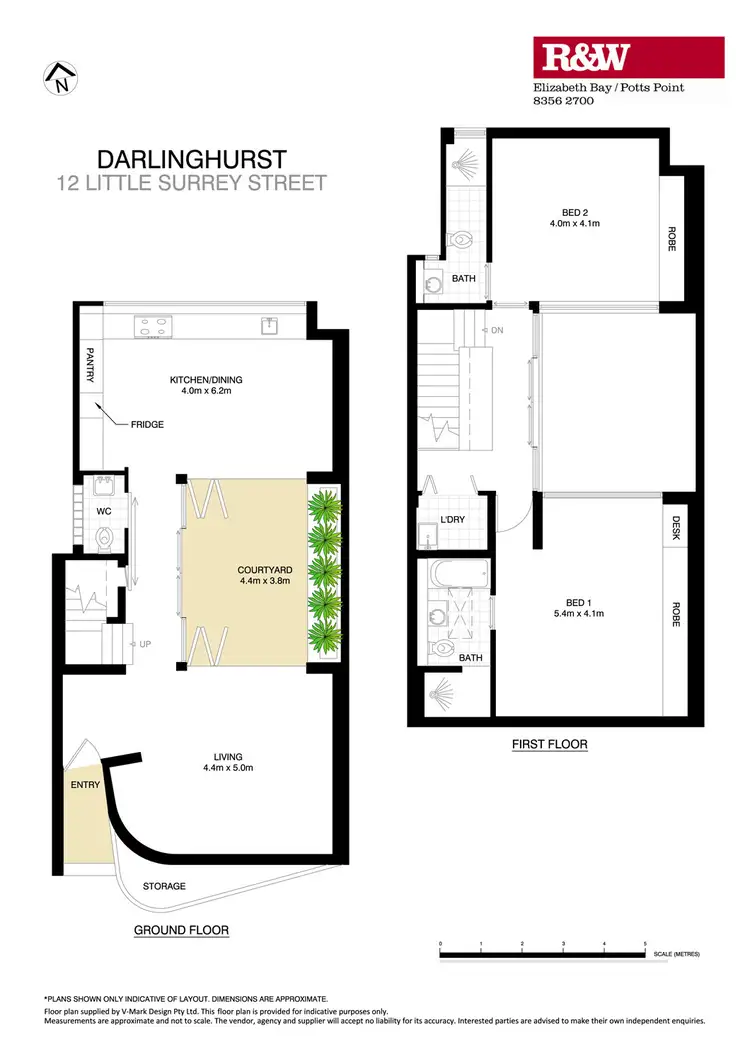 Floorplan of Homely terrace listing, 12 Little Surrey Street, Darlinghurst NSW 2010