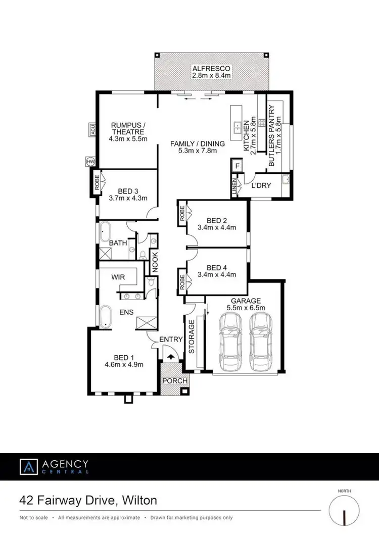 Floorplan of Homely house listing, 42 Fairway Drive, Wilton NSW 2571