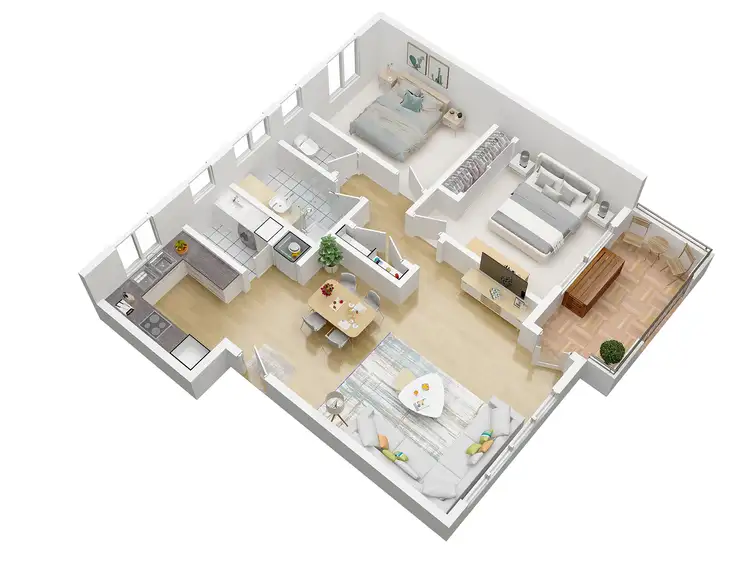 Floorplan of Homely apartment listing, 7/25 Edward Street, Wollongong NSW 2500