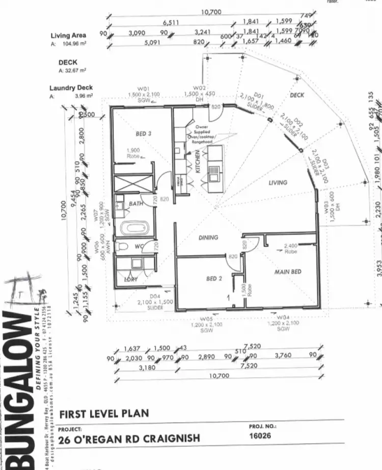 Floorplan of Homely house listing, 26 Oregan Drive, Craignish QLD 4655