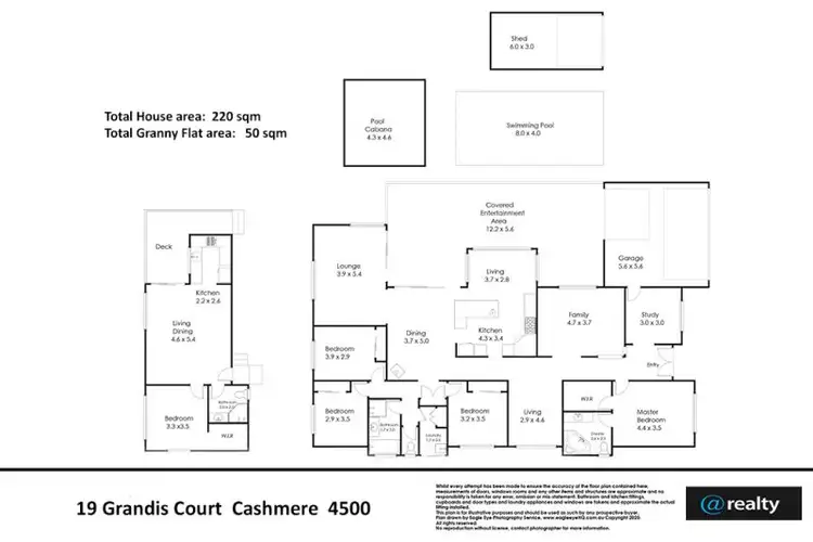 Floorplan of Homely house listing, 19 Grandis Court, Cashmere QLD 4500
