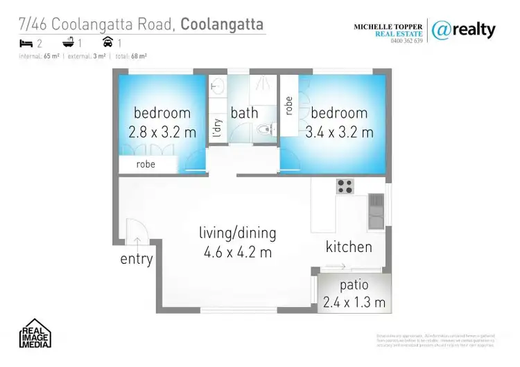 Floorplan of Homely apartment listing, 7/46 Coolangatta Road, Kirra QLD 4225