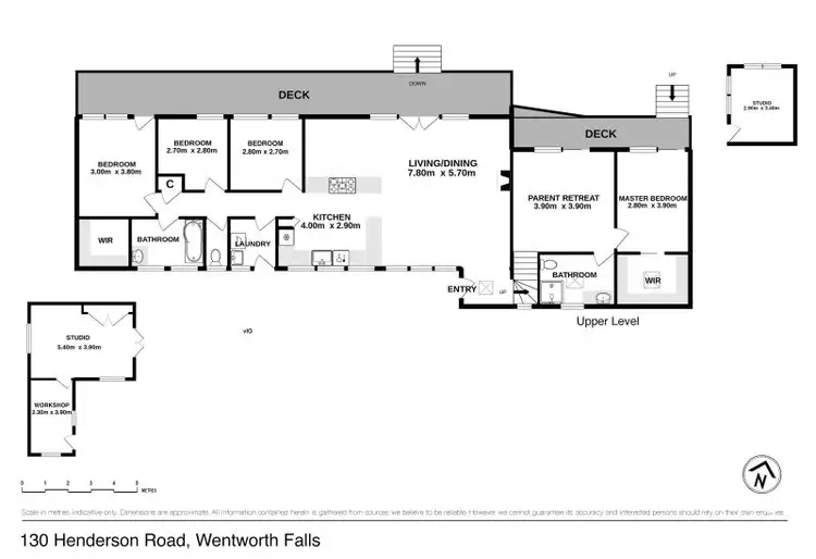 Floorplan of Homely house listing, 130 Henderson Road, Wentworth Falls NSW 2782