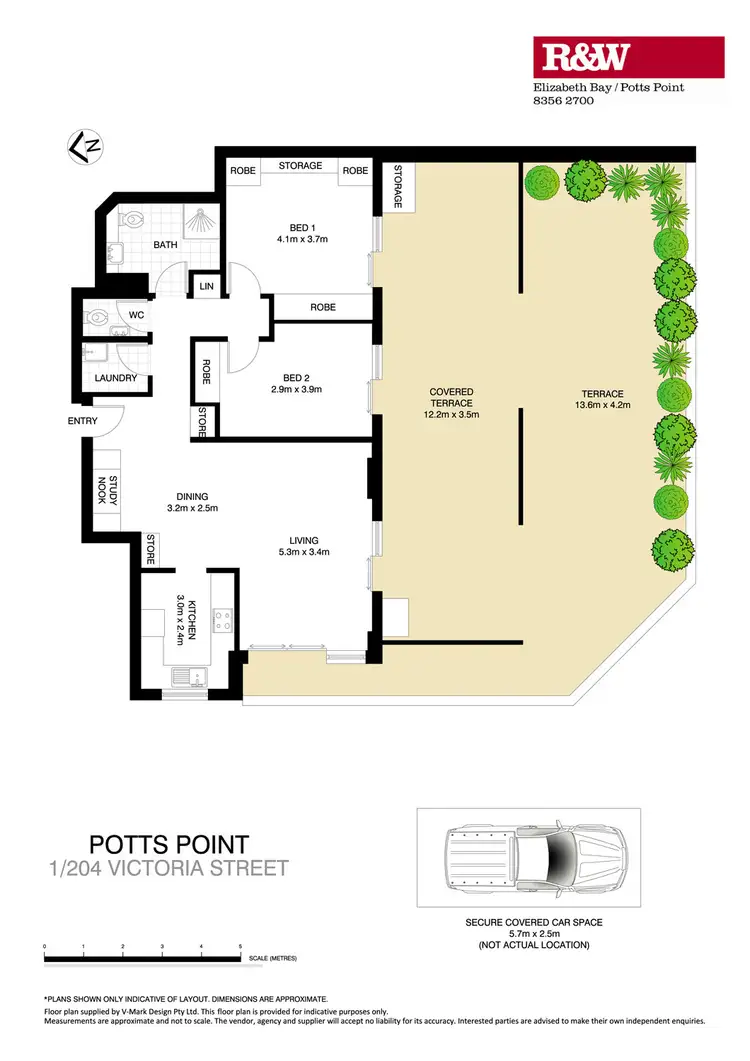 Floorplan of Homely apartment listing, 1/204 Victoria Street, Potts Point NSW 2011
