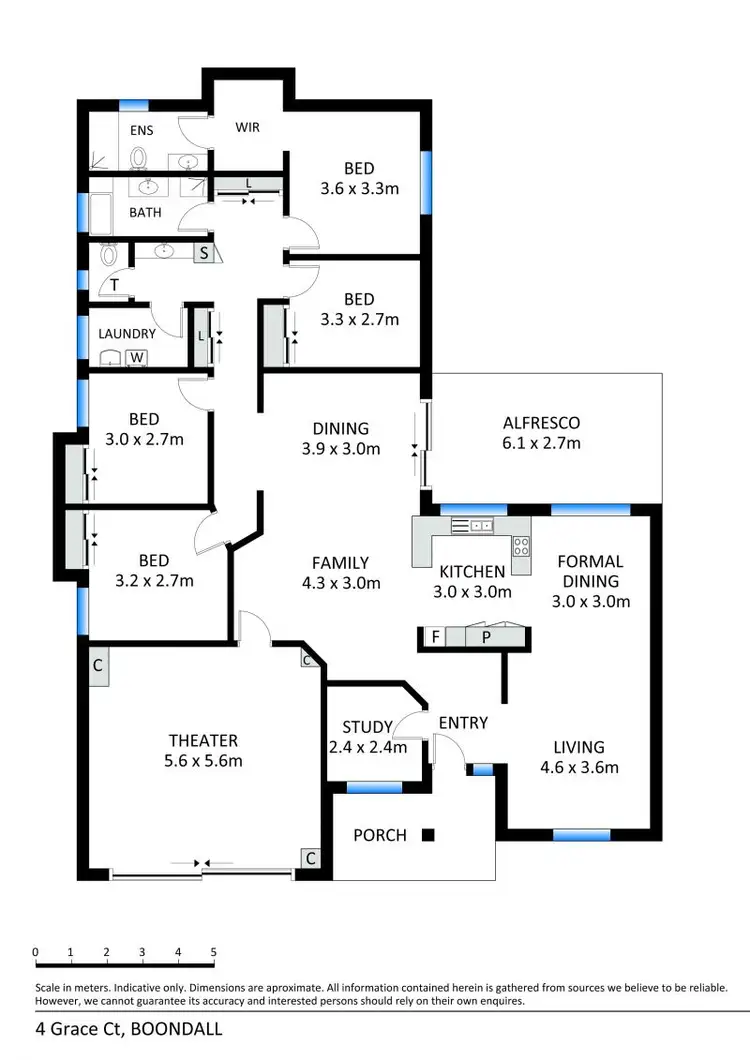 Floorplan of Homely house listing, 4 Grace Court, Boondall QLD 4034