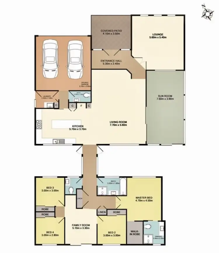 Floorplan of Homely house listing, 236 Johns Road, Wadalba NSW 2259