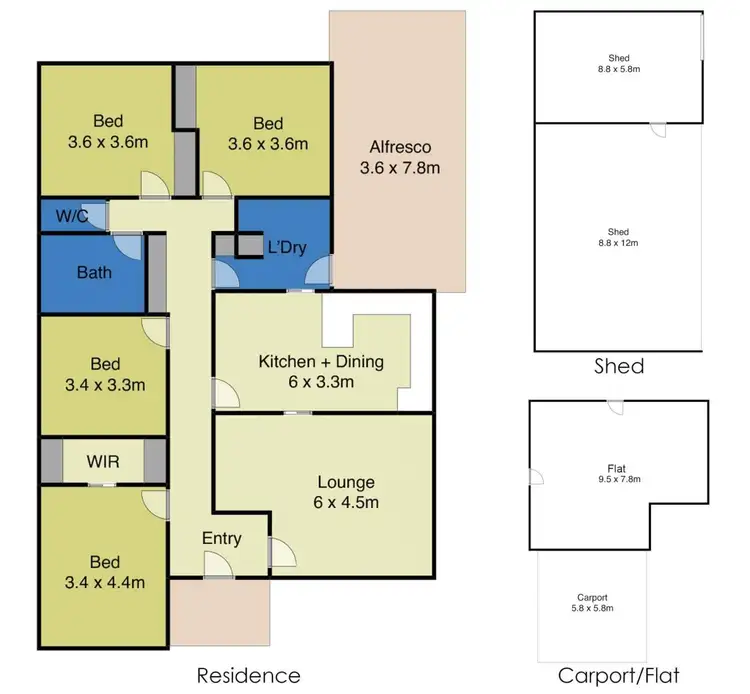 Floorplan of Homely rural property listing, Lot 1 Paterson River Road, Gresford NSW 2311