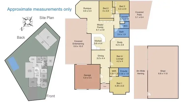 Floorplan of Homely house listing, 4 Figtree Close, Medowie NSW 2318