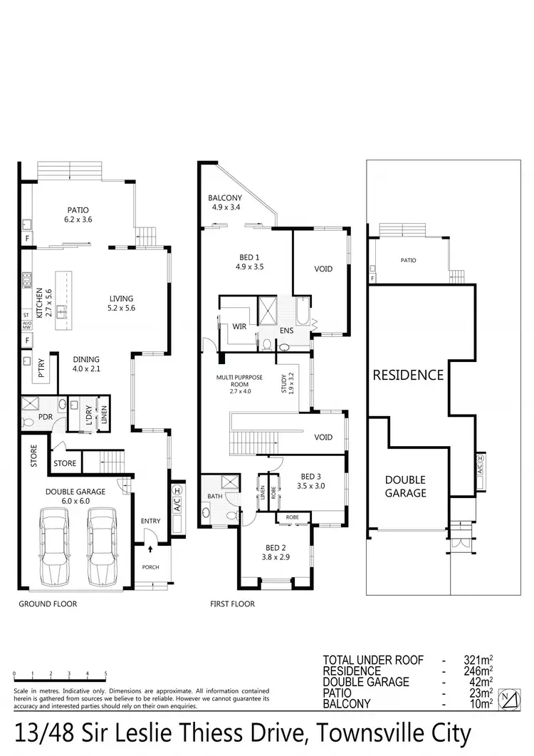 Floorplan of Homely house listing, 13/48-55 Sir Leslie Thiess Drive, Townsville City QLD 4810