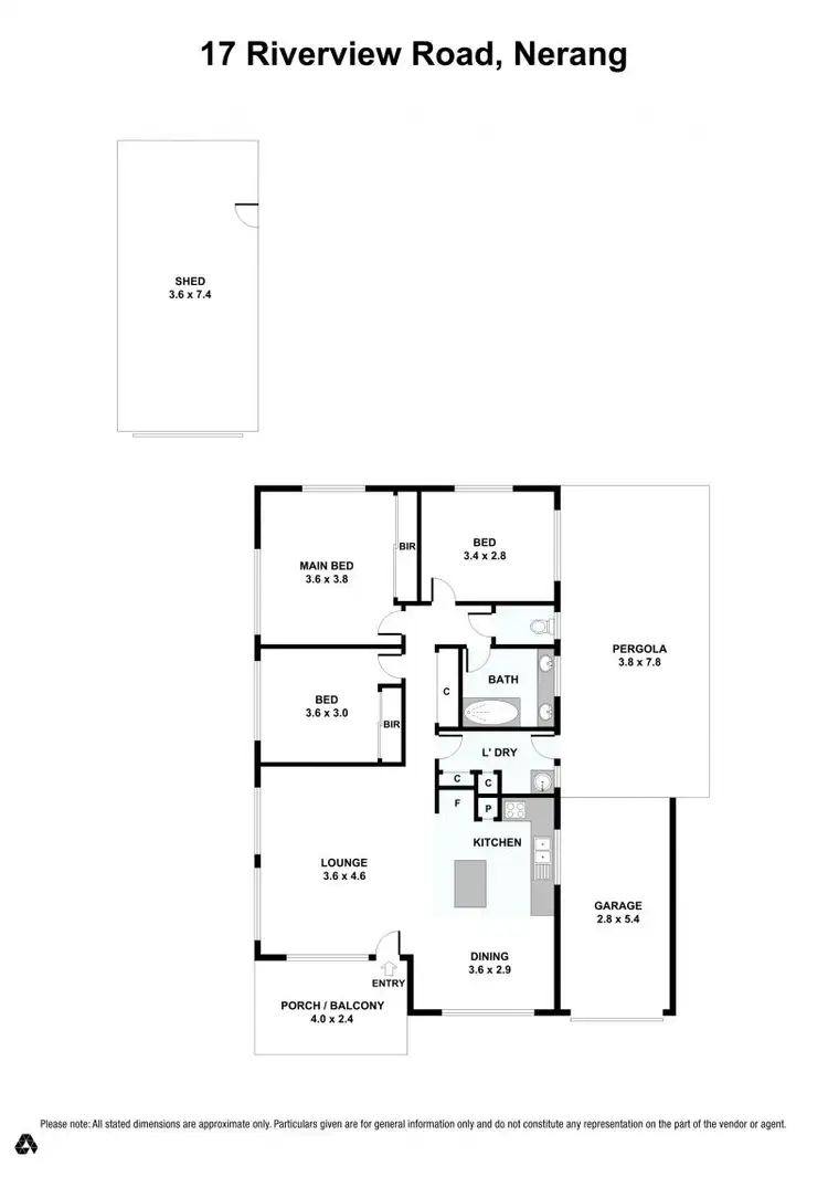 Floorplan of Homely house listing, 17 Riverview Road, Nerang QLD 4211