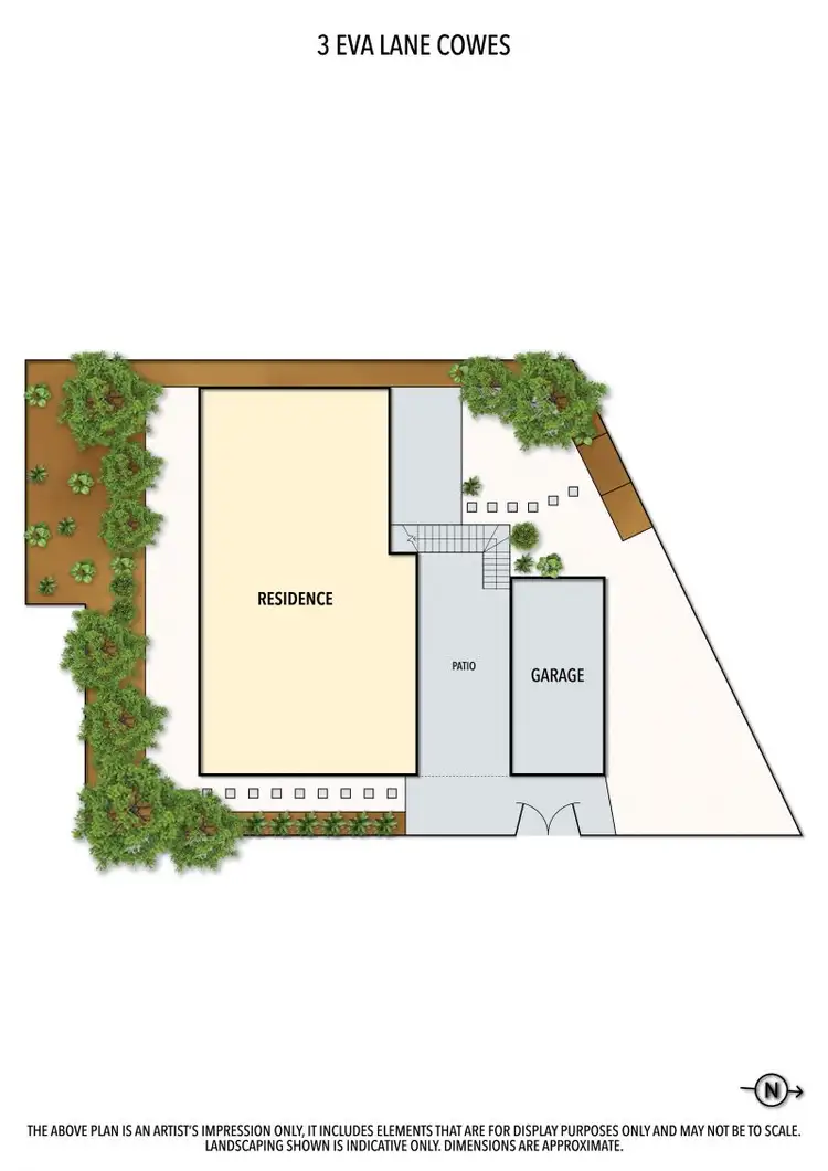 Floorplan of Homely house listing, 3 Eva Lane, Cowes VIC 3922