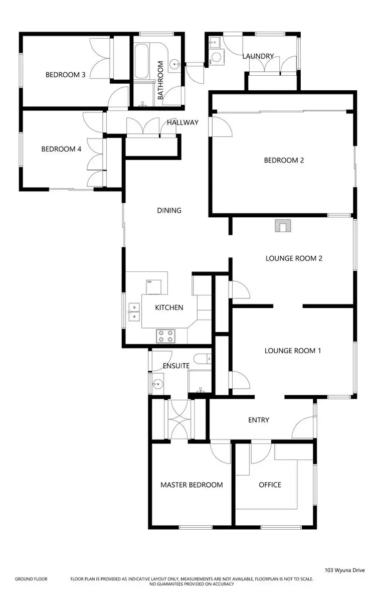 Floorplan of Homely rural property listing, 103 Wyuna Drive, Glastonbury QLD 4570