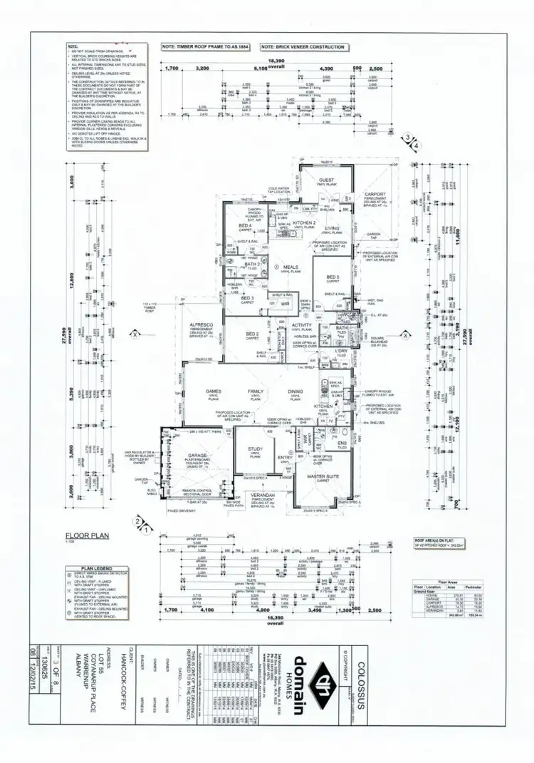 Floorplan of Homely house listing, 12 Coyanarup Place, Warrenup WA 6330